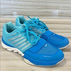 K-Swiss Ladies Turquoise and White Sneakers